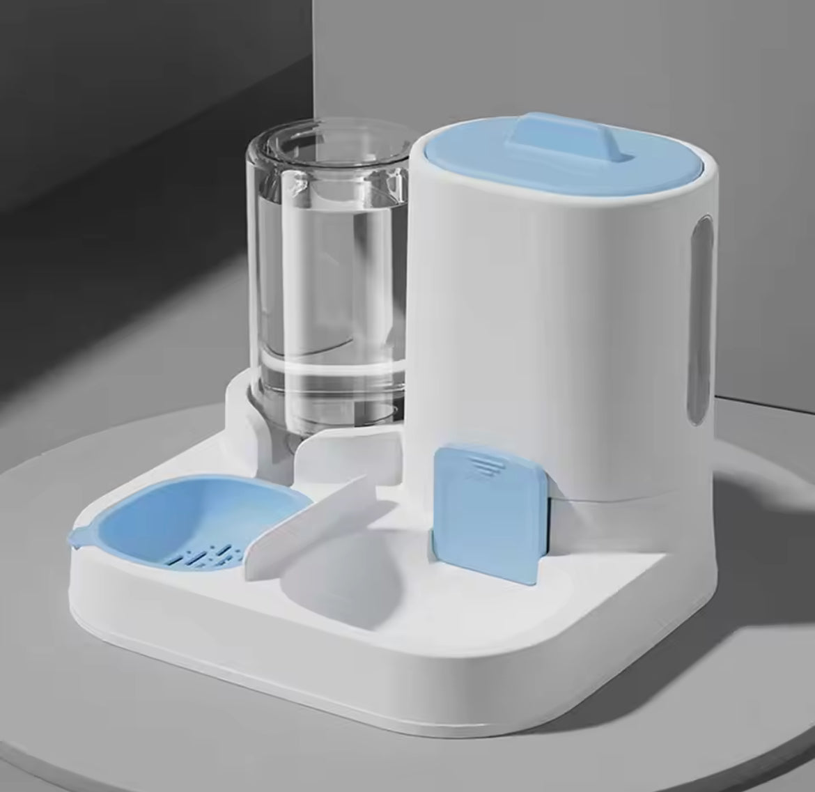 2-in-1 Smart Pet Care Bundle – Automatic Feeder, Water Dispenser & FREE Interactive Dog Ball